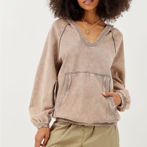 BDG Carli Seamed Hoodie Sweatshirt